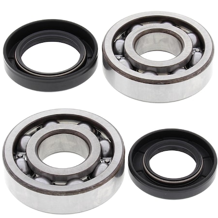 All Balls Racing Crank Bearing and Seal Kit For Honda ATC 250 R 1985 1986 24-1005